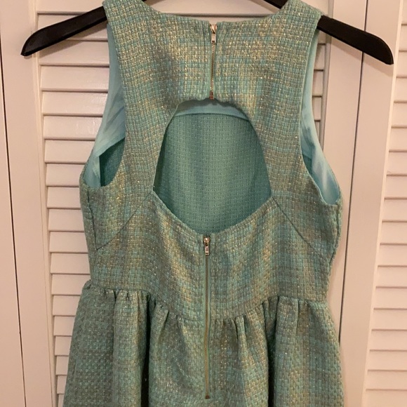 YA tweed dress with key hole back! - Picture 3 of 3